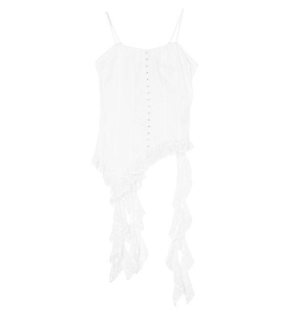 EVRIS「レースフリルキャミソール」|キャミソール|