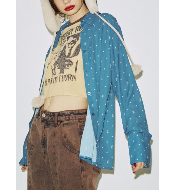 jouetie「ドットパターンシャツ」|シャツ・ブラウス|