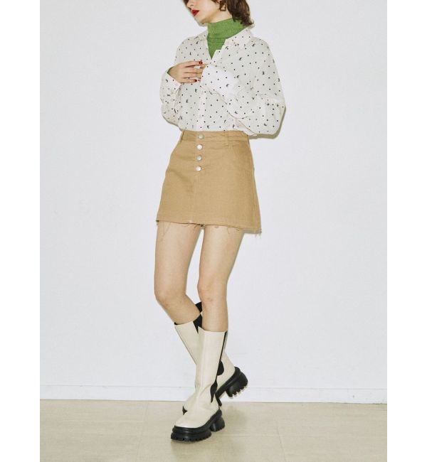 jouetie「ドットパターンシャツ」|シャツ・ブラウス|