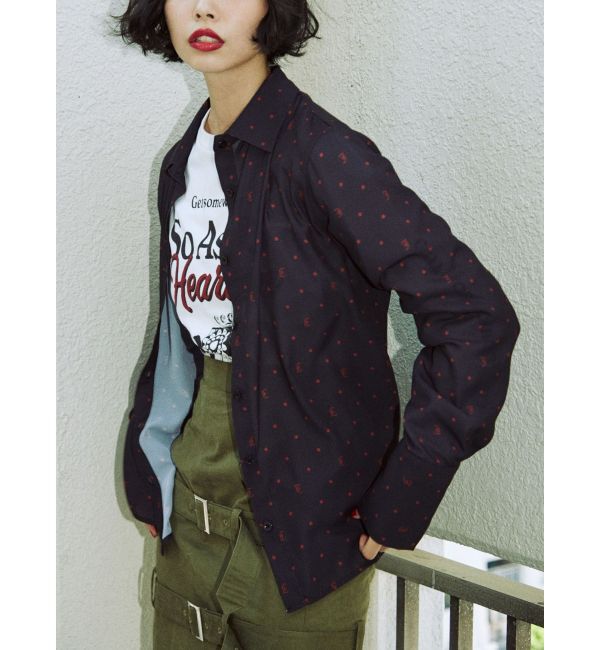 jouetie「ドットパターンシャツ」|シャツ・ブラウス|