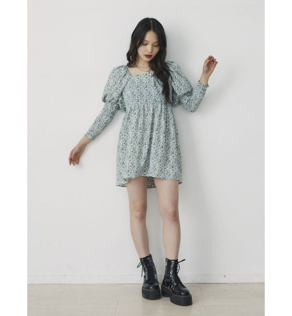 jouetie「エレファントスリーブミニワンピース」|ワンピース|