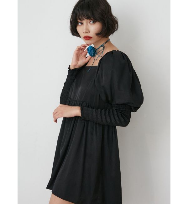 jouetie「エレファントスリーブミニワンピース」|ワンピース|