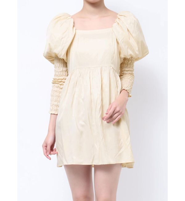 jouetie「エレファントスリーブミニワンピース」|ワンピース|