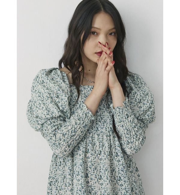 jouetie「エレファントスリーブミニワンピース」|ワンピース|