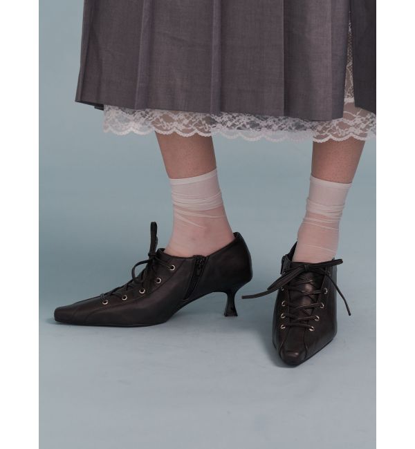 jouetie「レースアップポインテットトゥパンプス」|パンプス|