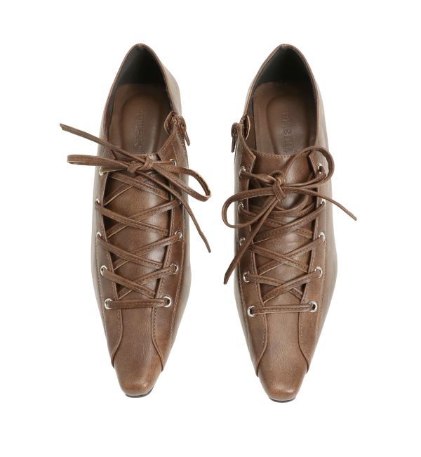 jouetie「レースアップポインテットトゥパンプス」|パンプス|