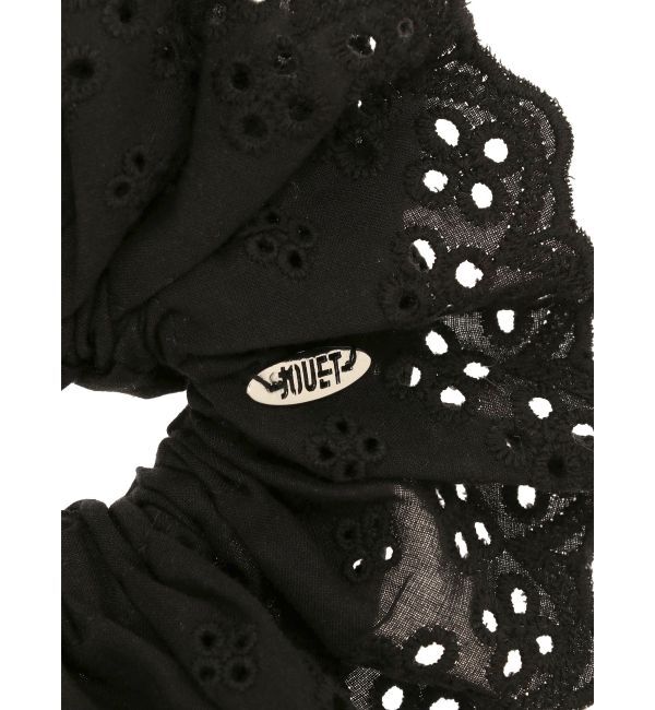 jouetie「パンチングレースビッグシュシュ」|ヘアゴム・シュシュ|