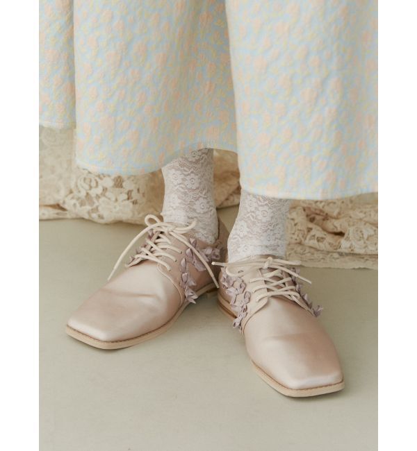 merry jenny「たっぷりリボンローファー」|ローファー|ピンク