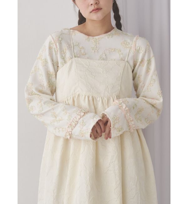 merry jenny「flower pastel tops」|Tシャツ・カットソー|オフホワイト