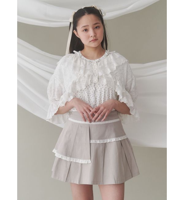 merry jenny「スカラップfrillボレロ」|カーディガン|