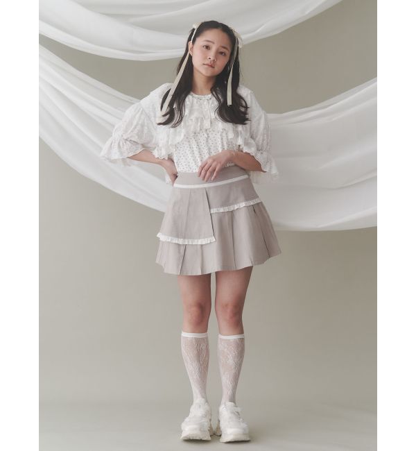 merry jenny「スカラップfrillボレロ」|カーディガン|