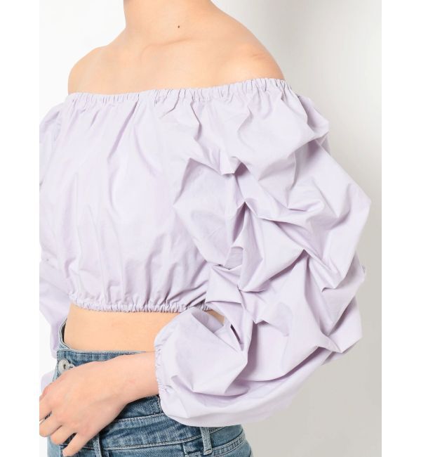 GYDA「タックスリーブ 2WAYブラウス」|シャツ・ブラウス|