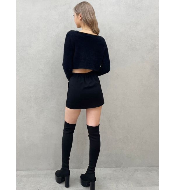 GYDA「trapezoidスカートライクショートパンツ【SETUP着用可】」|スカート|