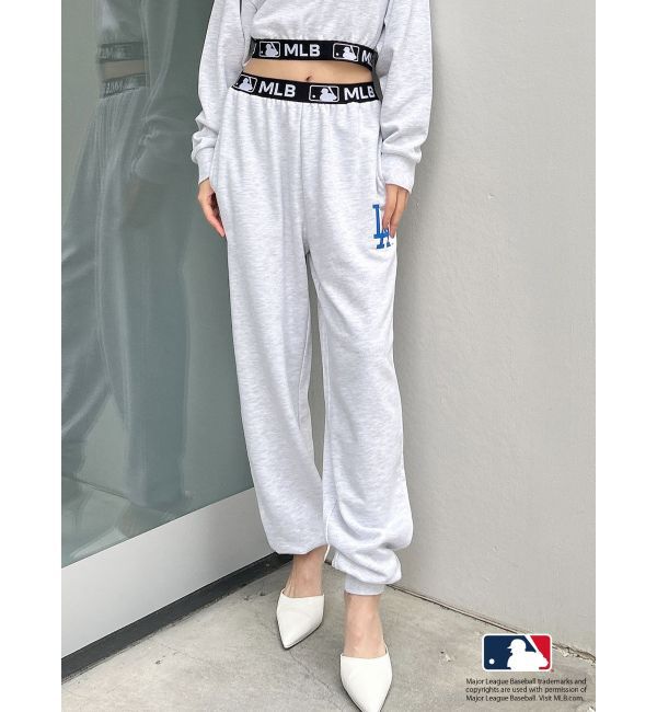 GYDA「GYDA【MLB】ウエストバンテージスウェットパンツ」|その他|ライトグレー