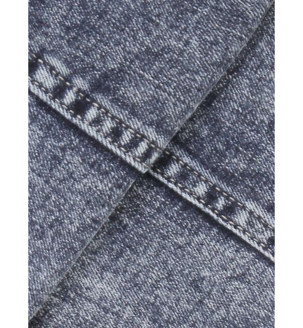 GYDA「フロントZIPタイトデニムワンピース」|ワンピース|