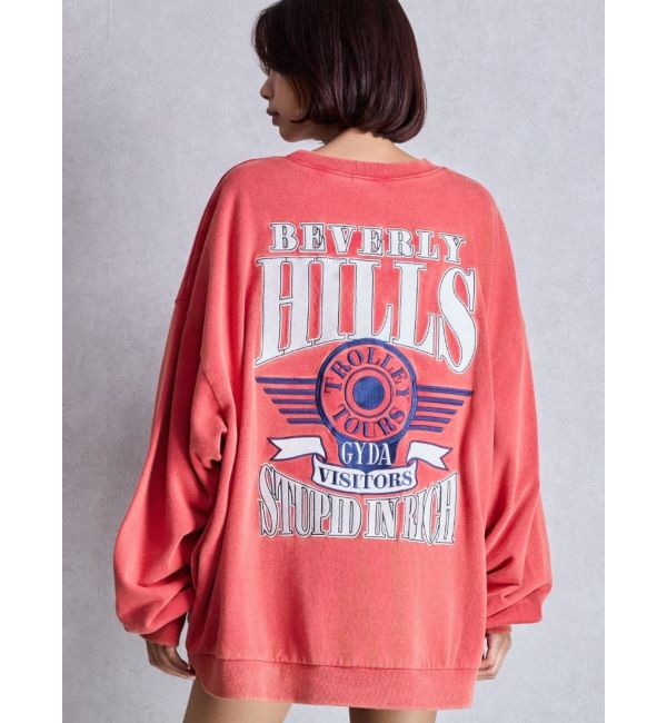 GYDA「BEVERLY HILLSドルマンスウェットトップス」|スウェット・ジャージ|
