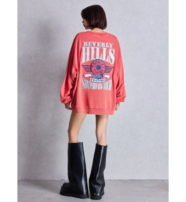 GYDA「BEVERLY HILLSドルマンスウェットトップス」|スウェット・ジャージ|