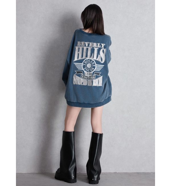 GYDA「BEVERLY HILLSドルマンスウェットトップス」|スウェット・ジャージ|