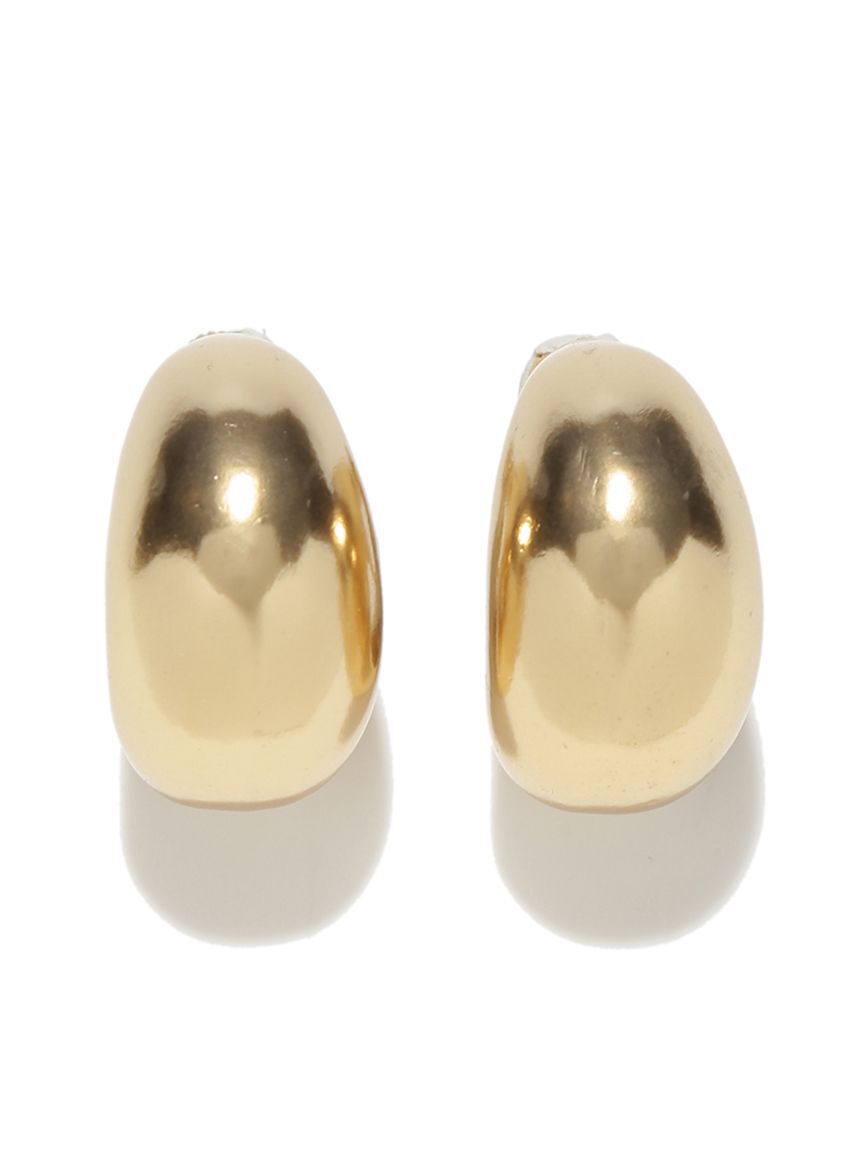 Mila Owen「メタルボリュームカーブイヤリング」|イヤリング|GLD