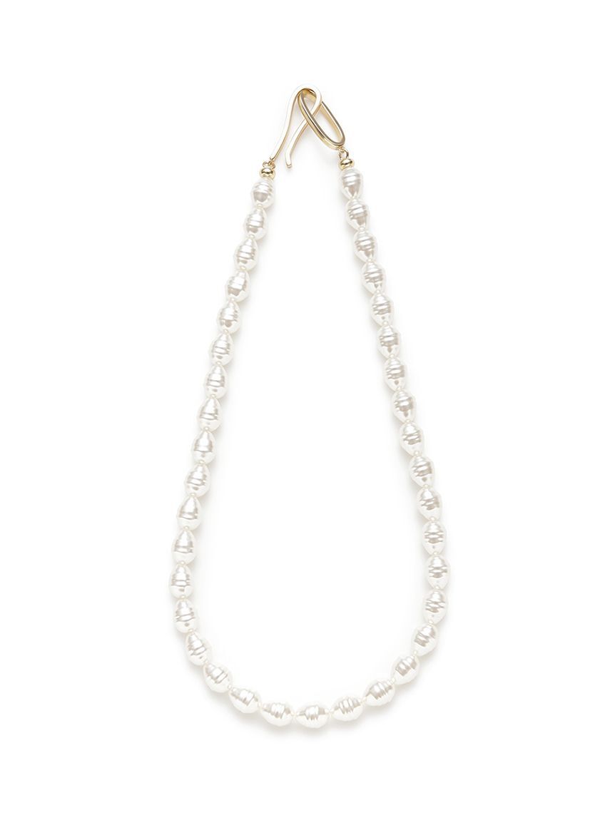 Mila Owen「変形パールネックレス」|ネックレス|