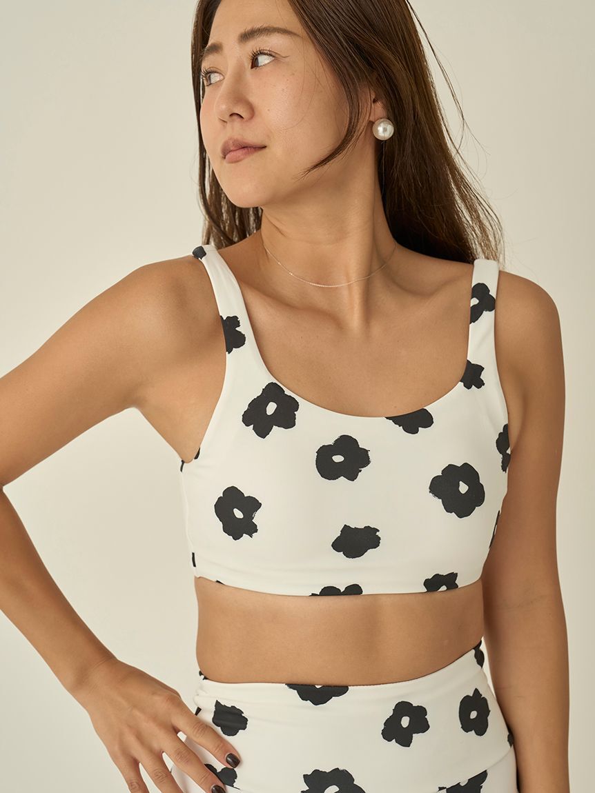 emmi yoga「カモミール柄ブラトップ」|その他|