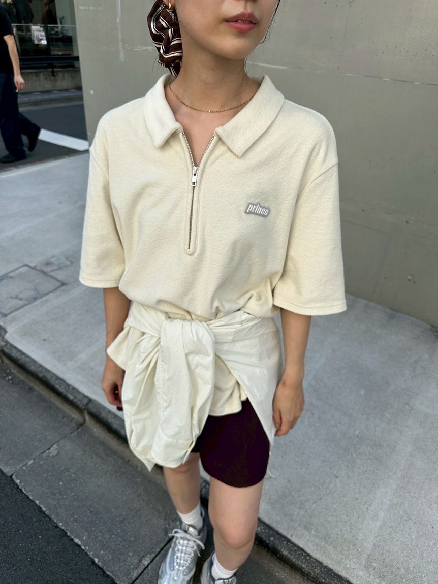 emmi atelier「【prince|emmi】パイルポロトップス」|Tシャツ・カットソー|