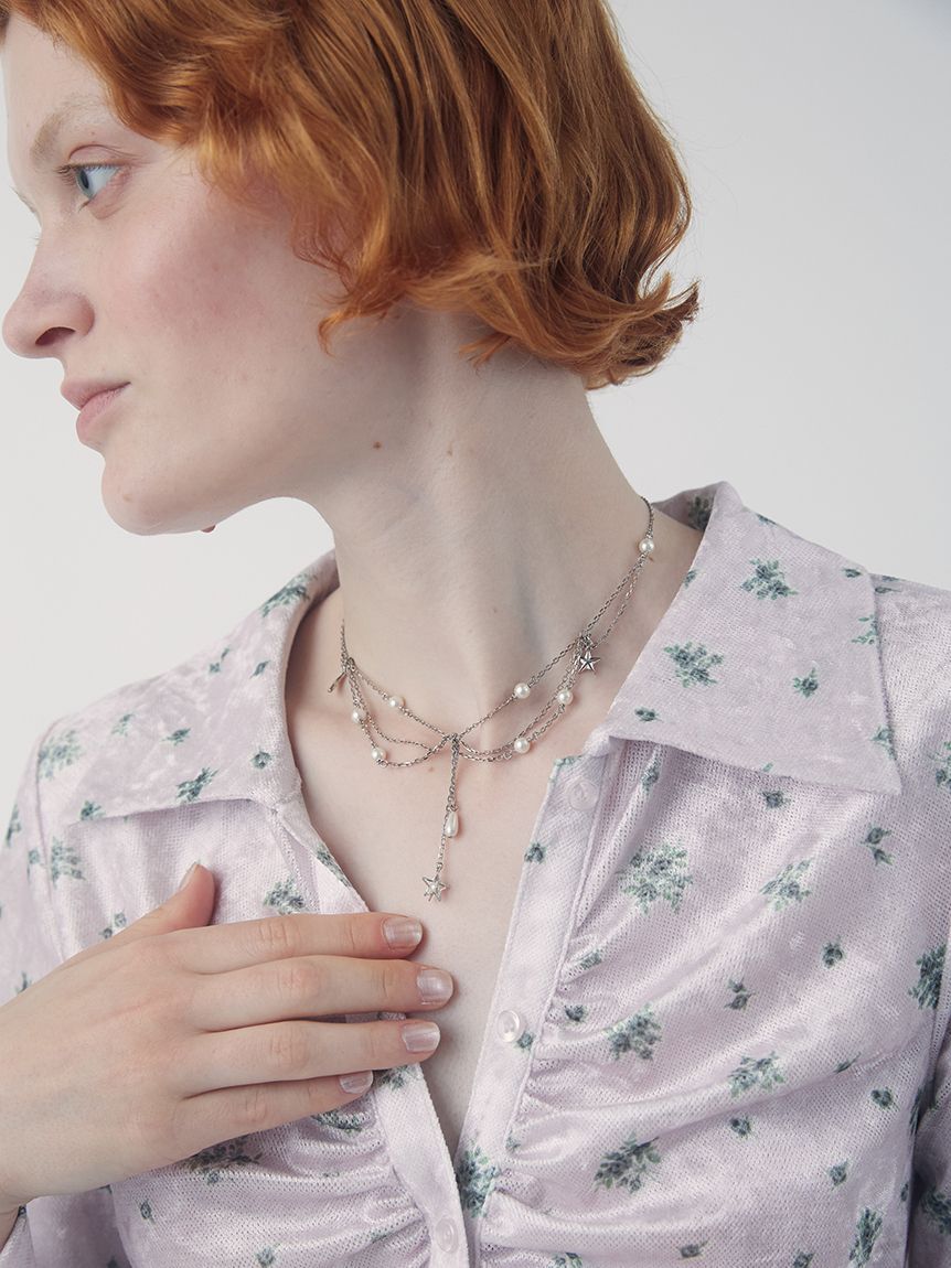 FURFUR「スターモチーフネックレス」|ネックレス|