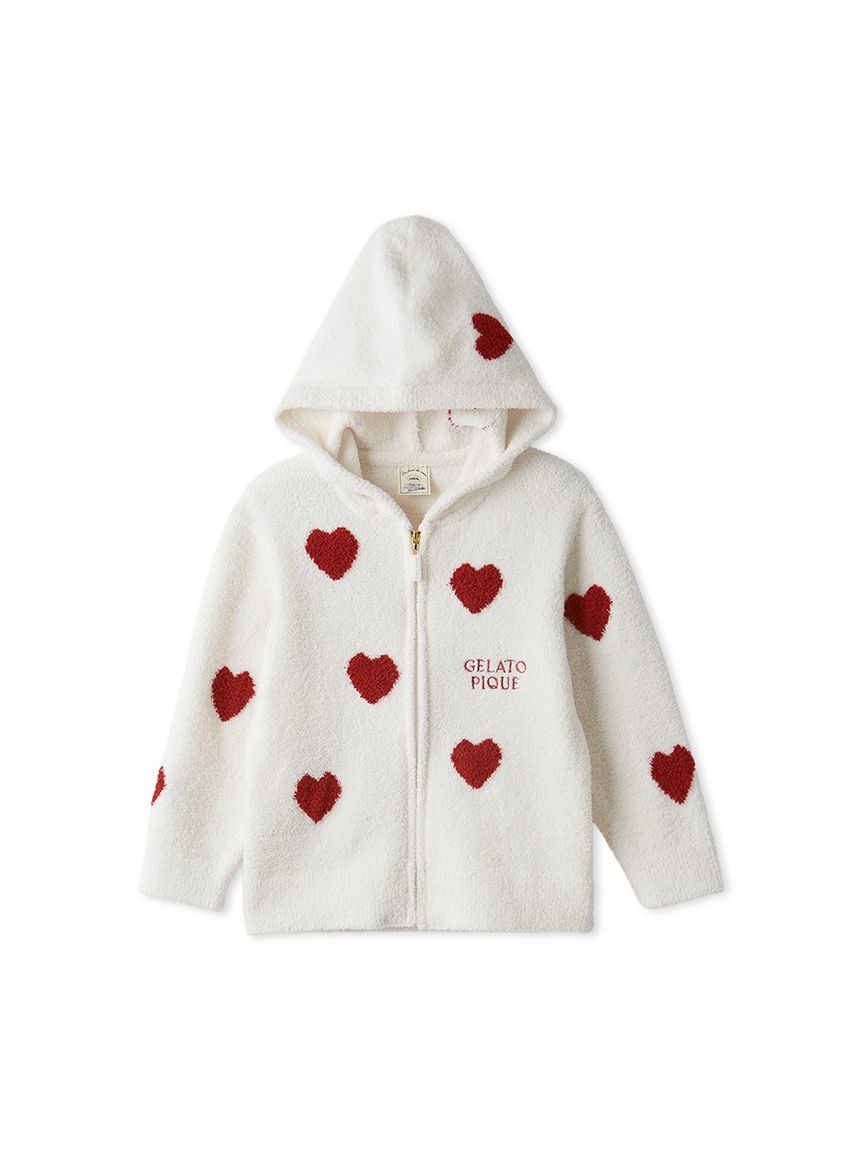 GELATO PIQUE KIDS & BABY「【KIDS】エアリーモコハートパーカー」|パーカー|