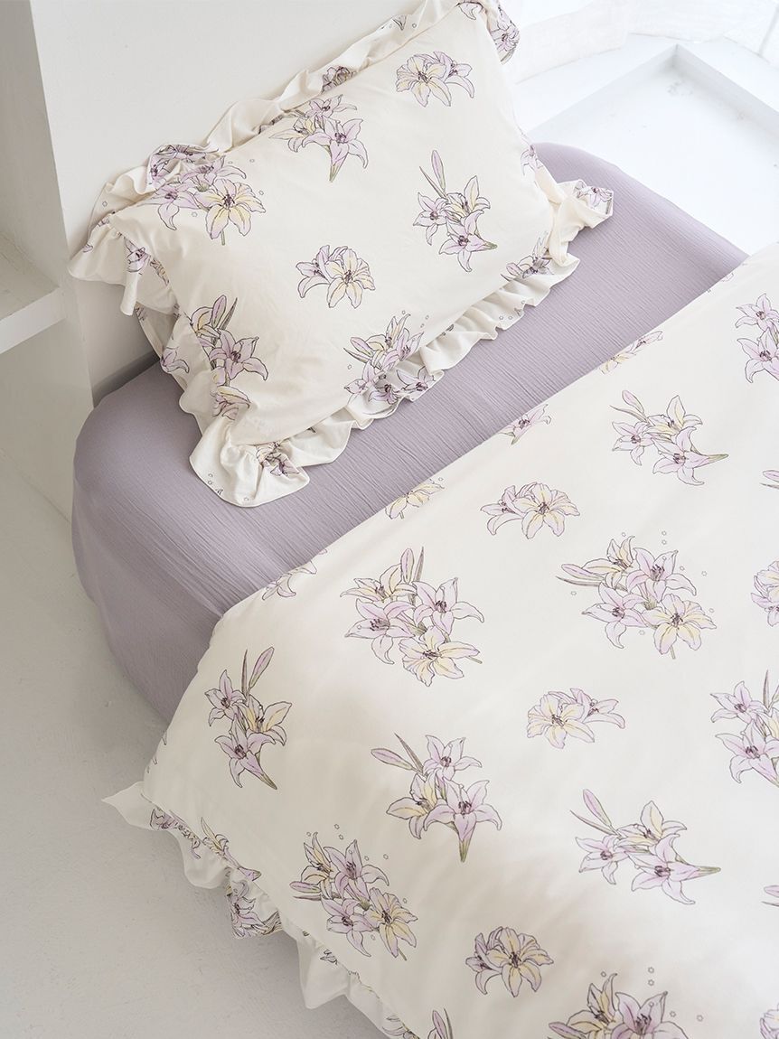 gelato pique Sleep「【MUCHA】【Sleep】 リリー柄ピローケース」|その他|