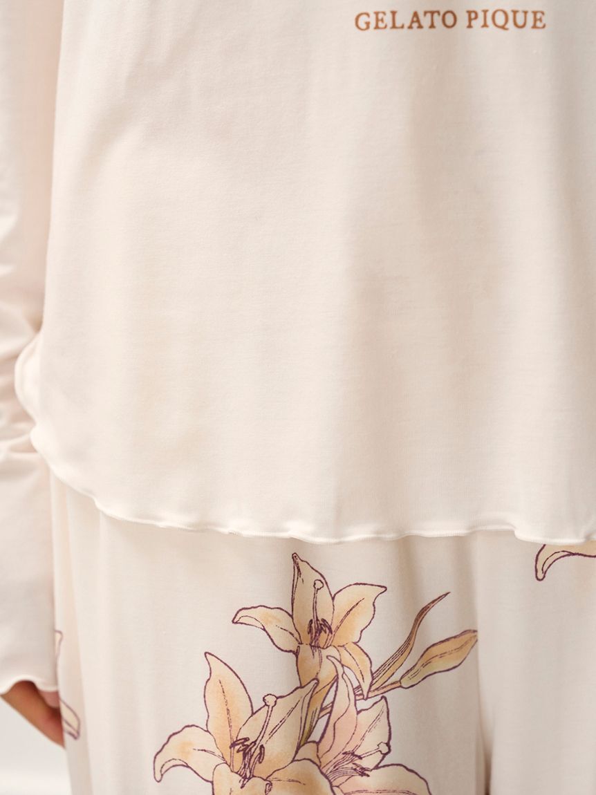 gelato pique「【MUCHA】ワンポイントロンT」|ルームウェア|