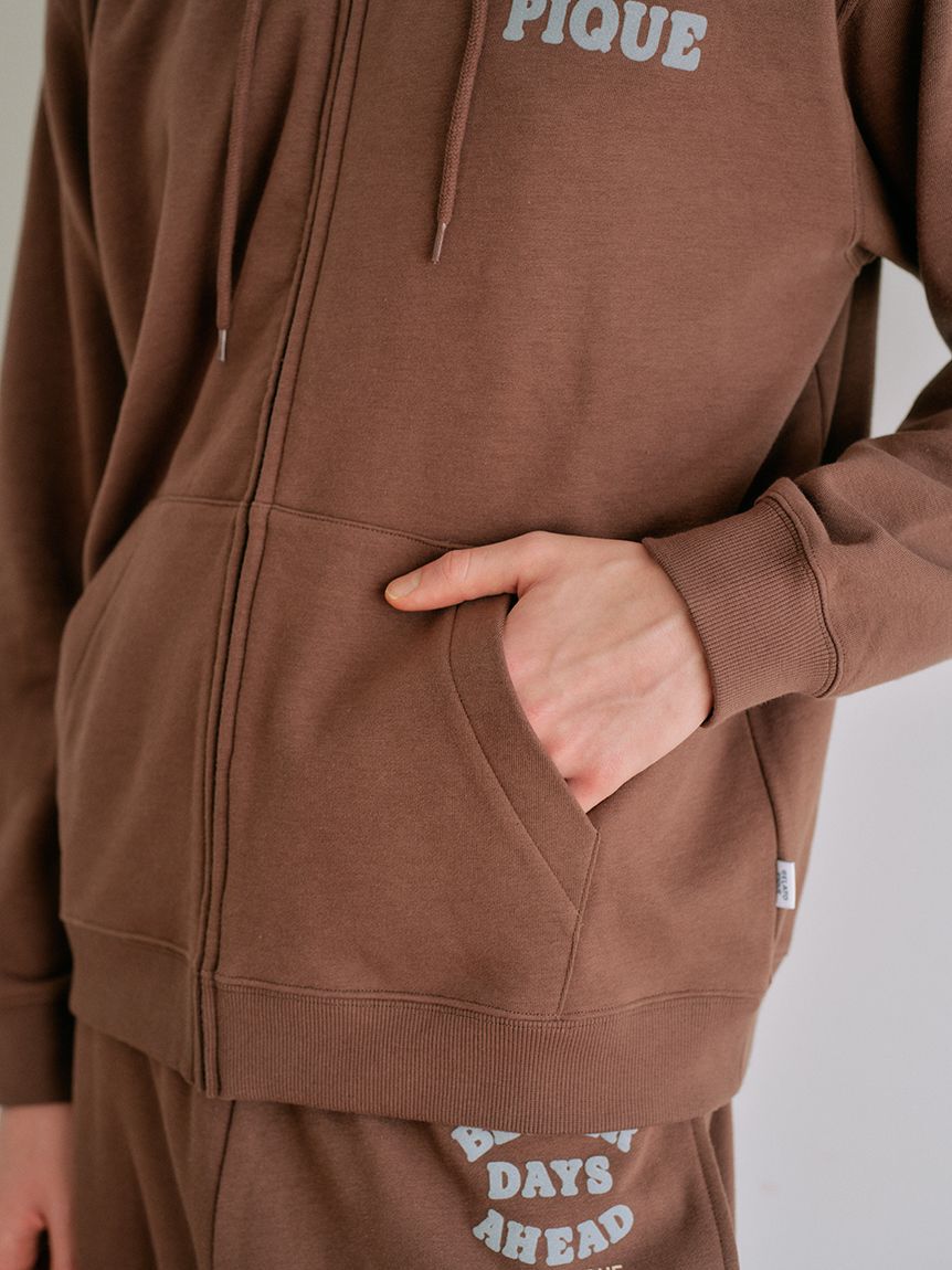 GELATO PIQUE HOMME「【HOMME】裏毛プリントパーカ」|パーカー|