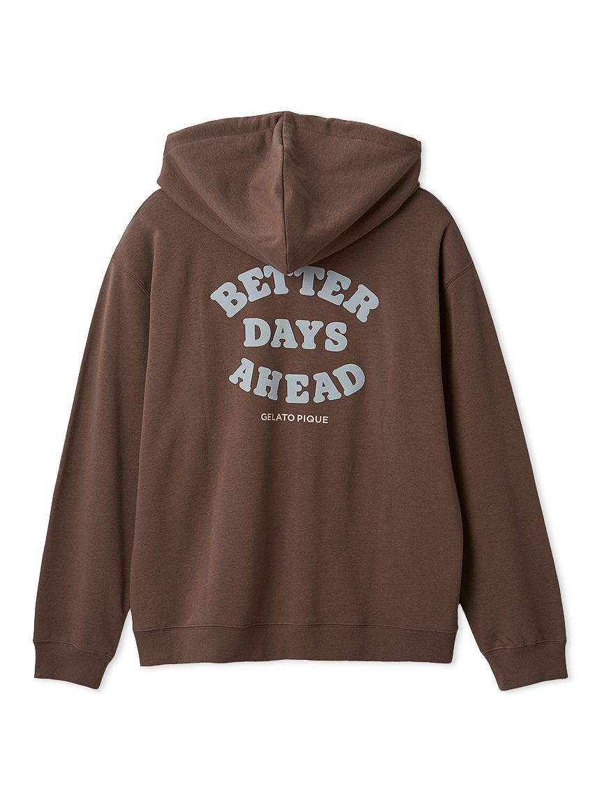 GELATO PIQUE HOMME「【HOMME】裏毛プリントパーカ」|パーカー|