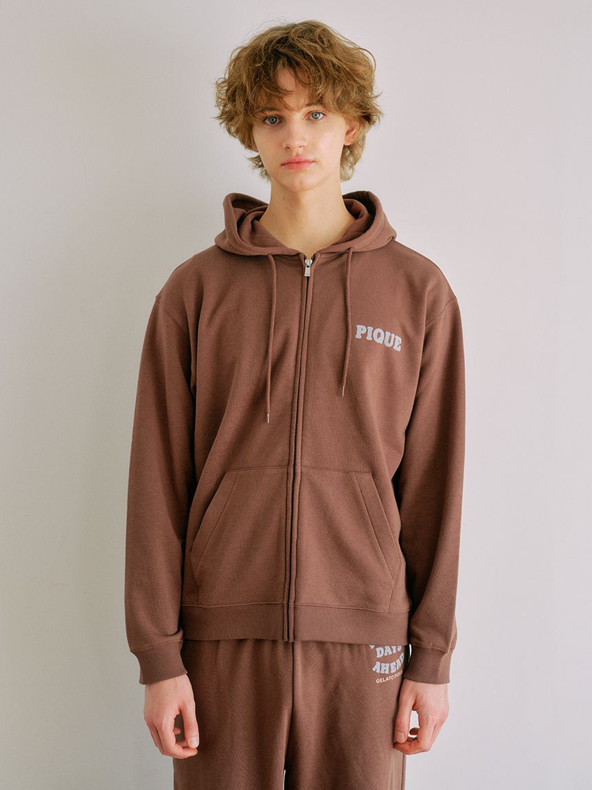 GELATO PIQUE HOMME「【HOMME】裏毛プリントパーカ」|パーカー|