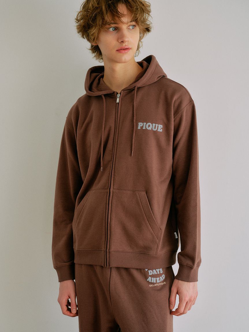 GELATO PIQUE HOMME「【HOMME】裏毛プリントパーカ」|パーカー|