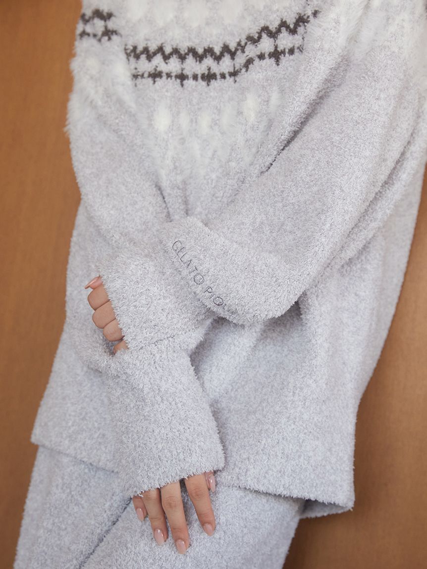 gelato pique「ノルディックプルオーバー」|ルームウェア|