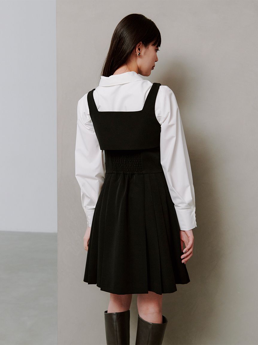 SNIDEL「プリーツミニジャンスカ」|ワンピース|