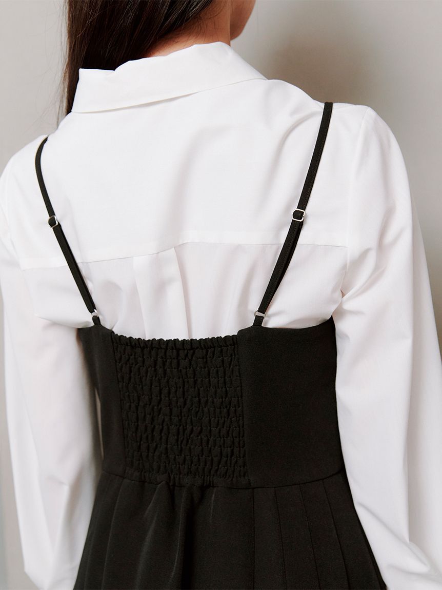 SNIDEL「プリーツミニジャンスカ」|ワンピース|