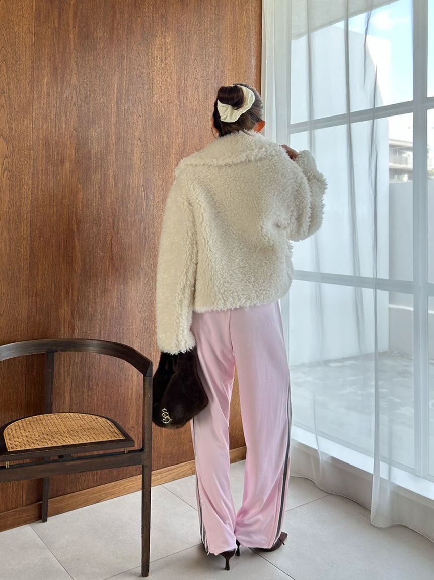 SNIDEL「ボアショートコート【カンヘウォン着用】」|その他|