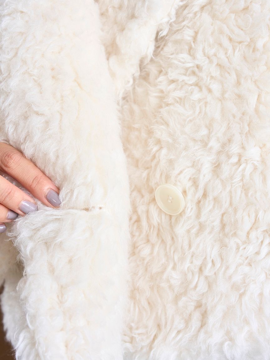 SNIDEL「ボアショートコート【カンヘウォン着用】」|その他|