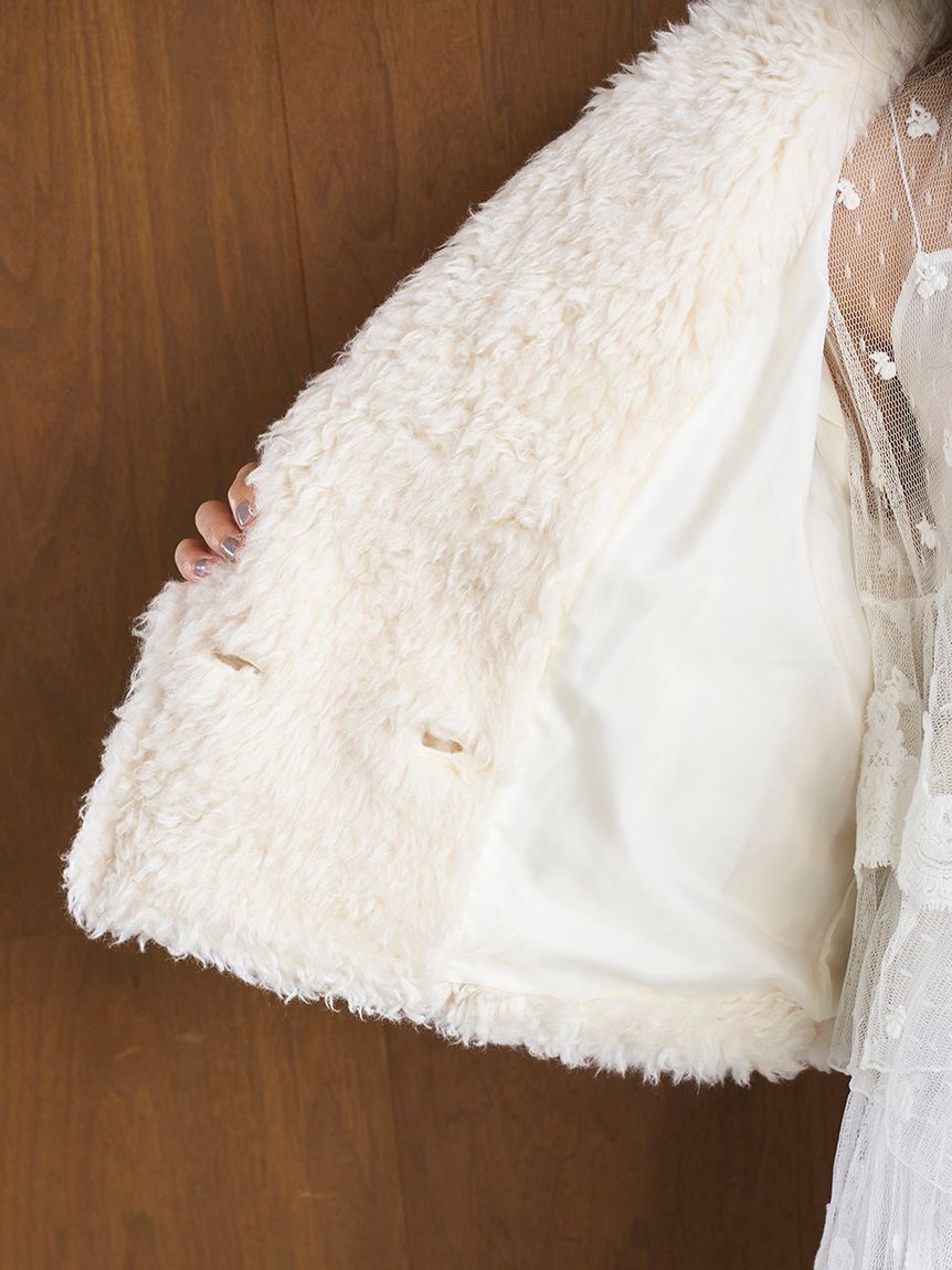 SNIDEL「ボアショートコート【カンヘウォン着用】」|その他|