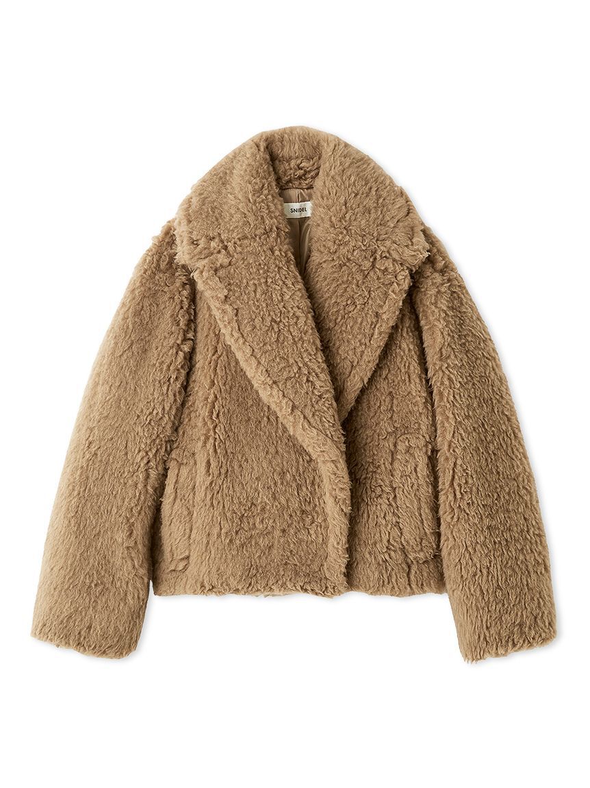 SNIDEL「ボアショートコート【カンヘウォン着用】」|その他|