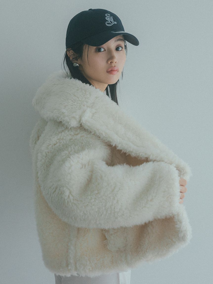 SNIDEL「ボアショートコート【カンヘウォン着用】」|その他|