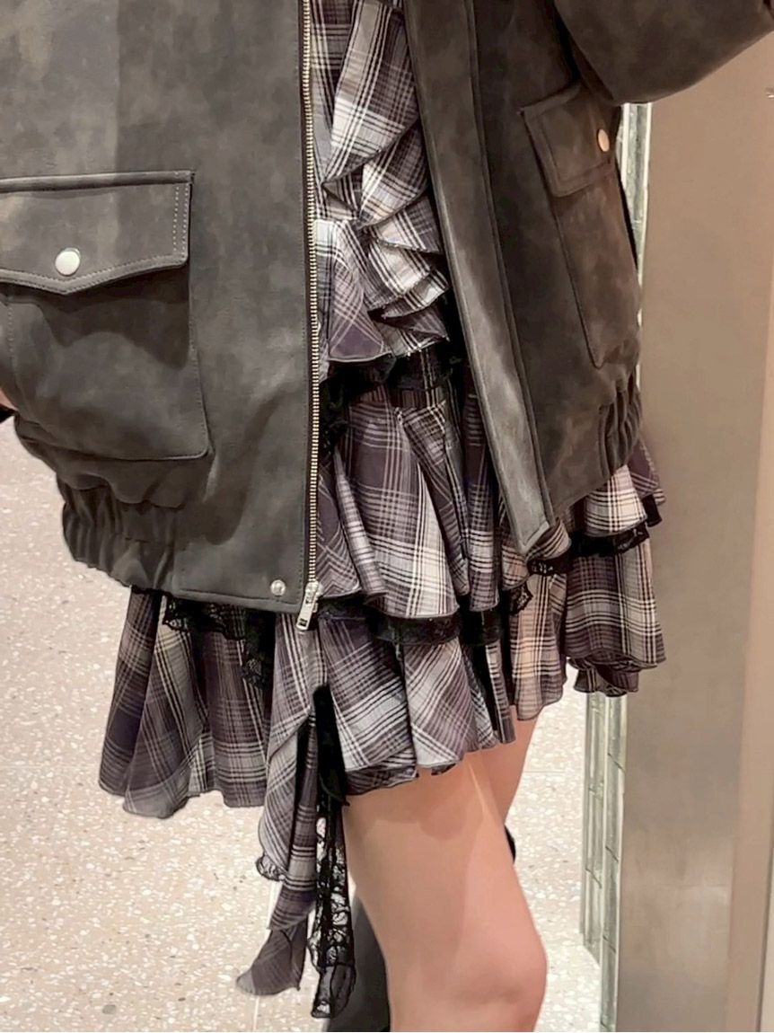 SNIDEL「ラッフルバリエキャミミニワンピース」|ワンピース|