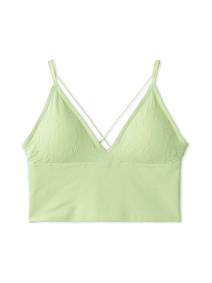 LILY BROWN Lingerie「【LILY BROWN Lingerie】カップインキャミ/サントーニ」|キャミソール|GRN