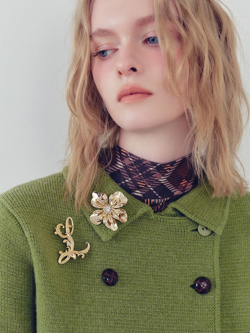 LILY BROWN「バリエーションブローチ」|ブローチ・コサージュ|