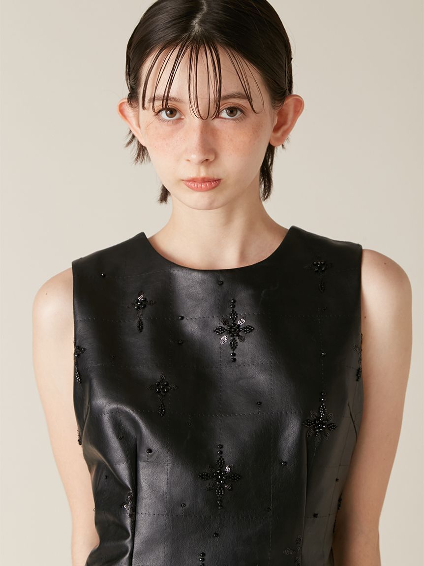 LILY BROWN「[L.B CANDY STOCK]フリルカラー付き2wayミニワンピース(Hearts2Hearts着用)」|ワンピース|