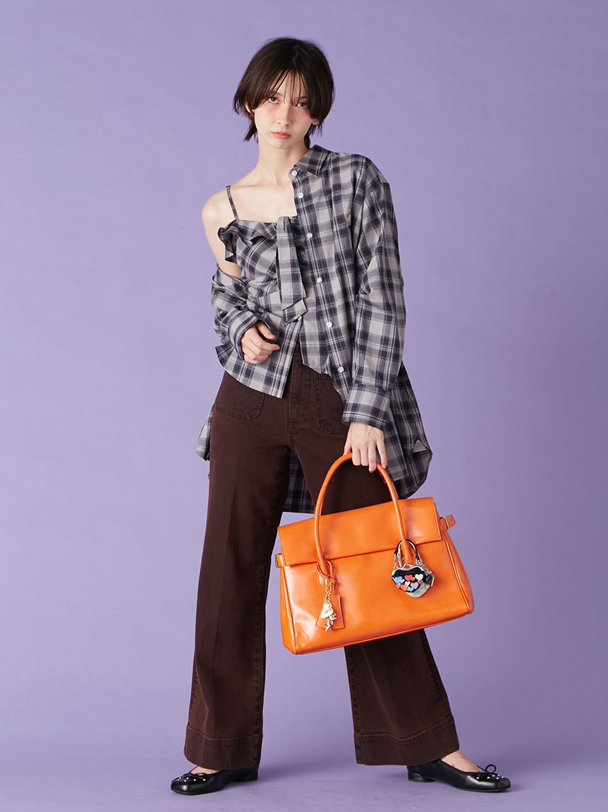 LILY BROWN「パーテーショントートバッグ(Hearts2Hearts着用)」|トートバッグ|