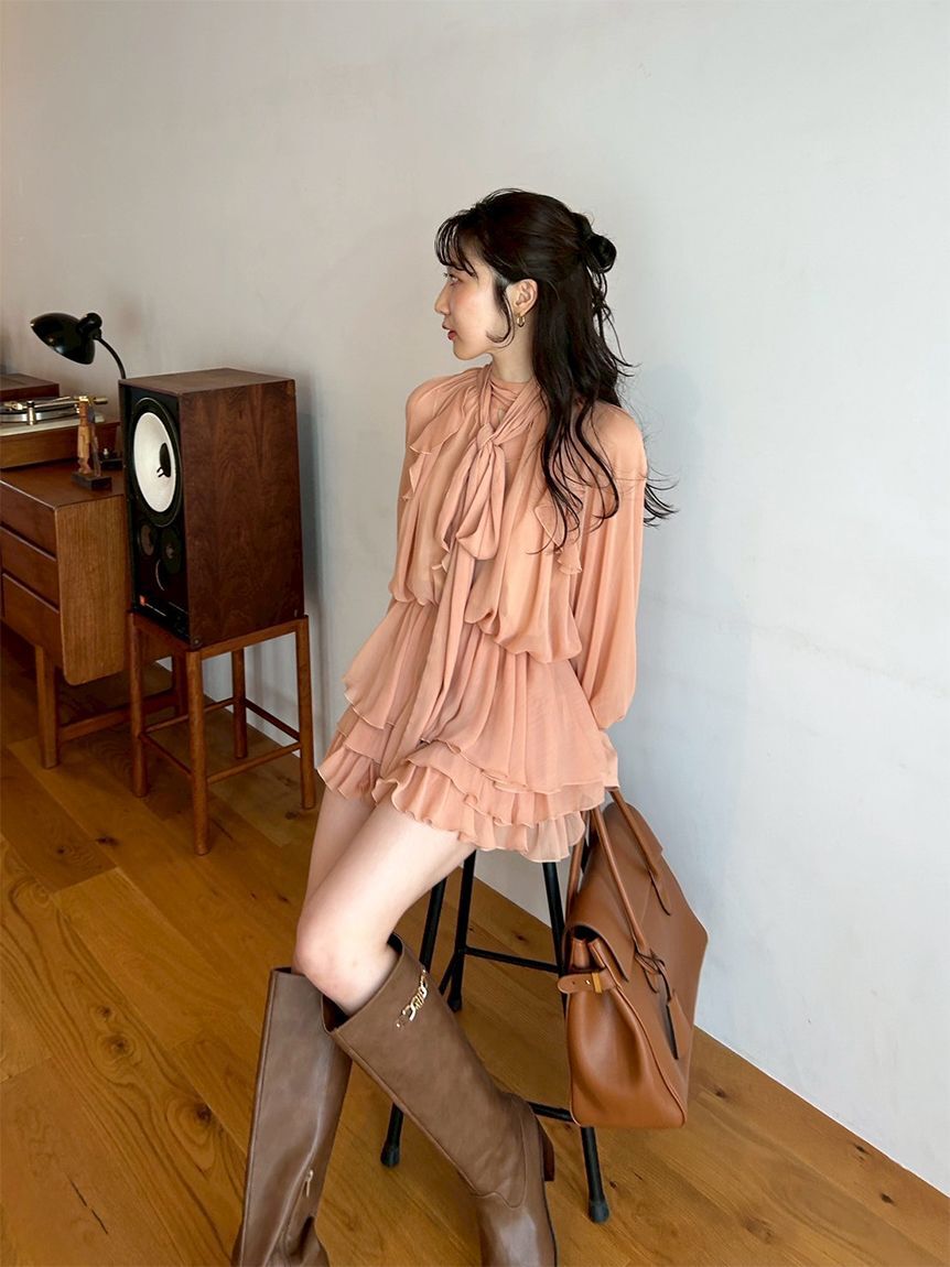 LILY BROWN「パーテーショントートバッグ(Hearts2Hearts着用)」|トートバッグ|