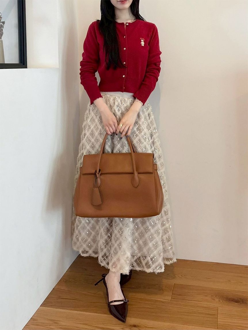 LILY BROWN「パーテーショントートバッグ(Hearts2Hearts着用)」|トートバッグ|