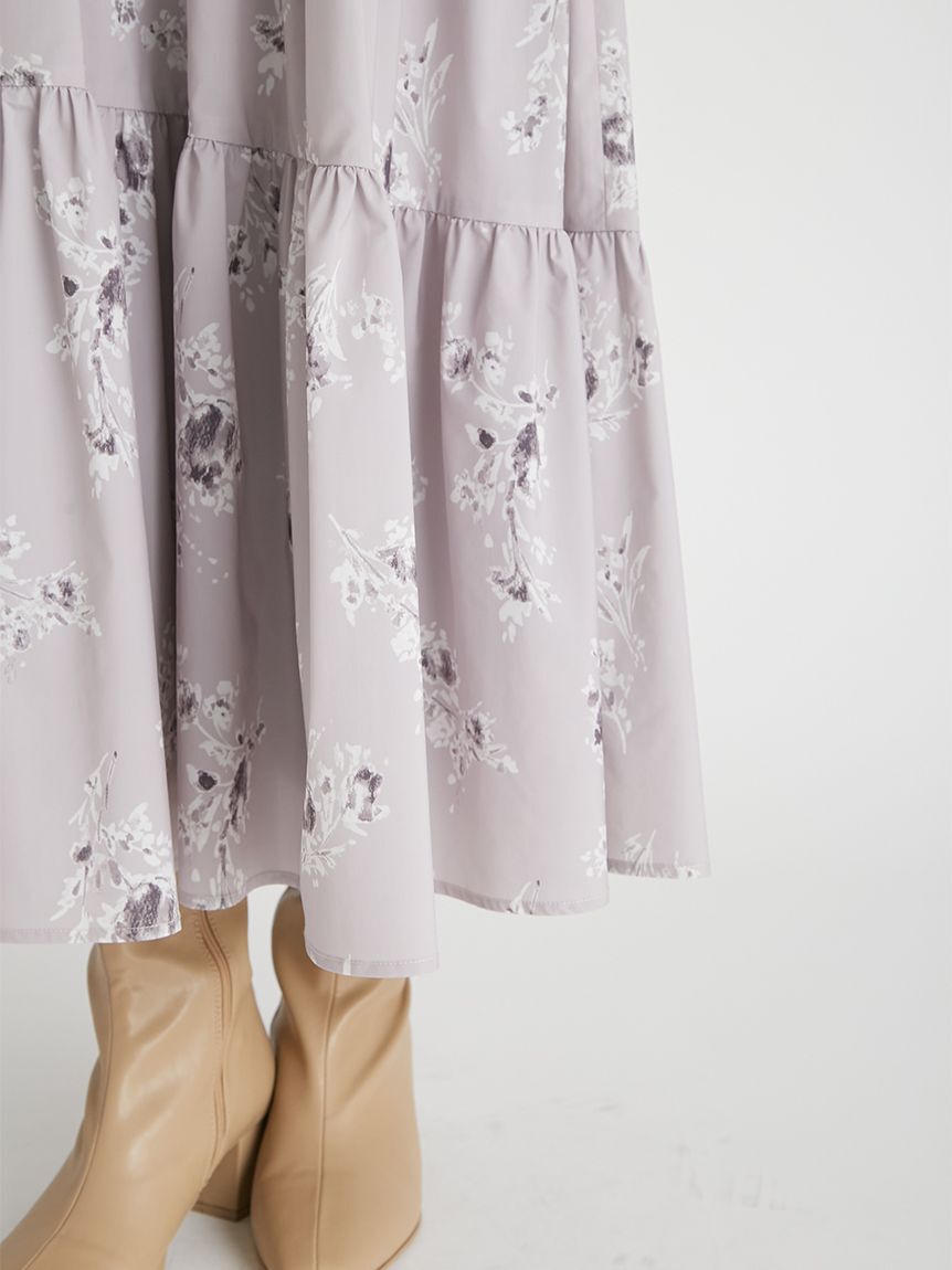 CELFORD「ティアードワンピース＆カーディガンセット」|ワンピース|